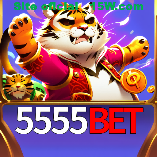 Imagem promocional da 5555bet mostrando a plataforma e suas vantagens